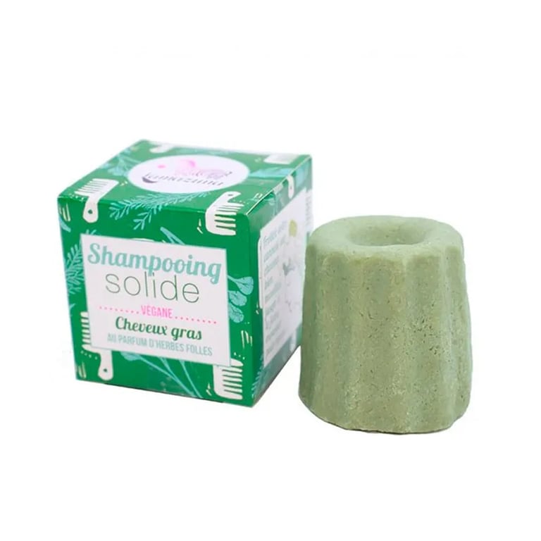 Shampooing Solide Cheveux Gras Plantes Sauvage