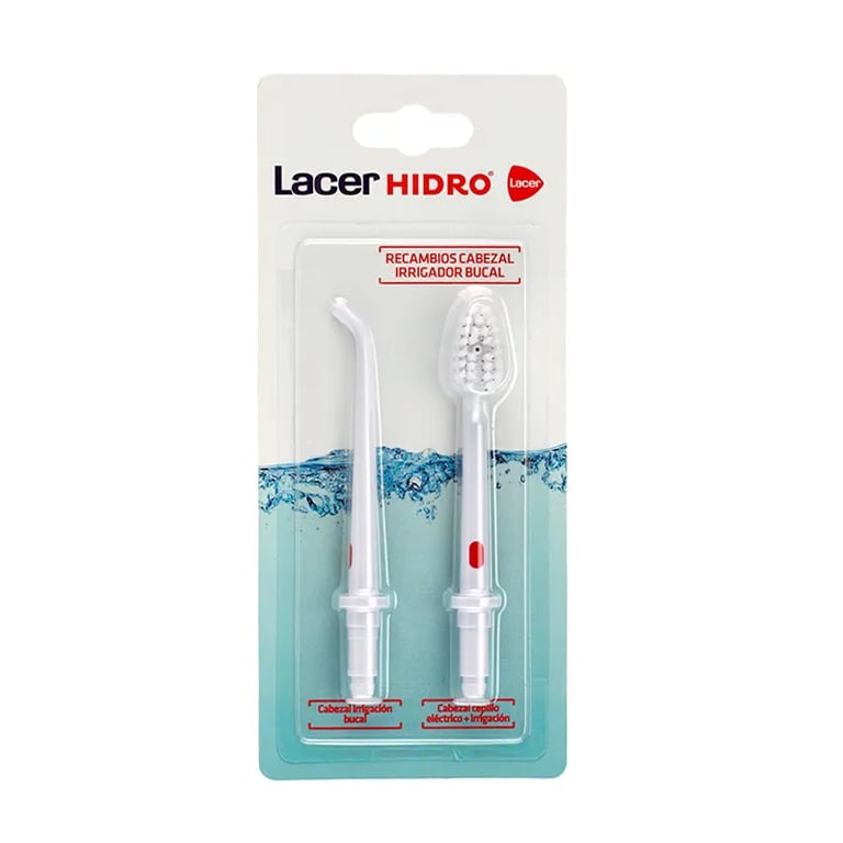 Hidro Lacer Ricambio 2 Testine Irrigatore Orale