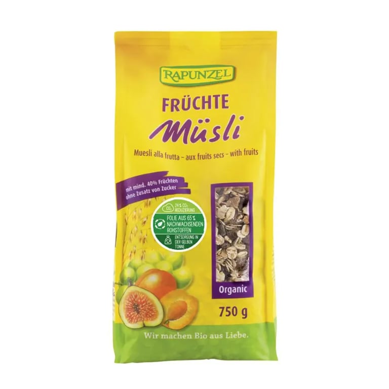 MUESLI AUX FRUITS BIO