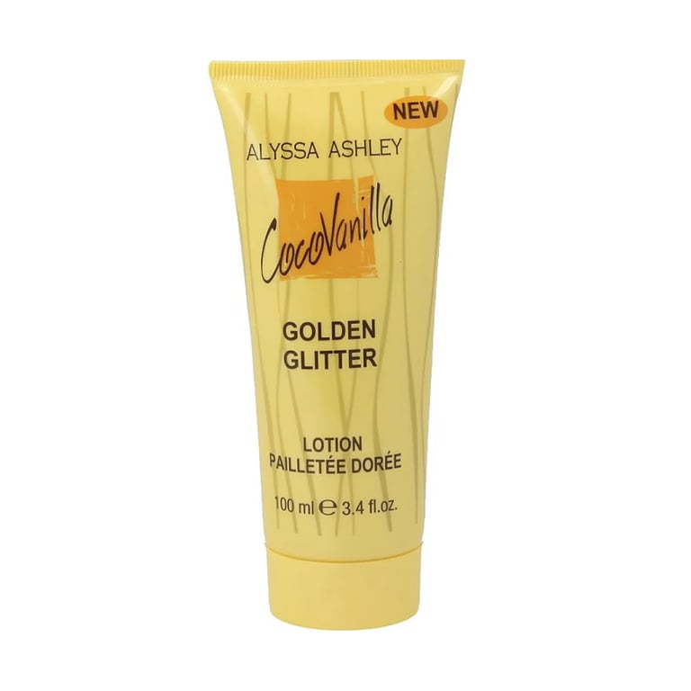 Coco Vanilla Golden Glitter Lotion