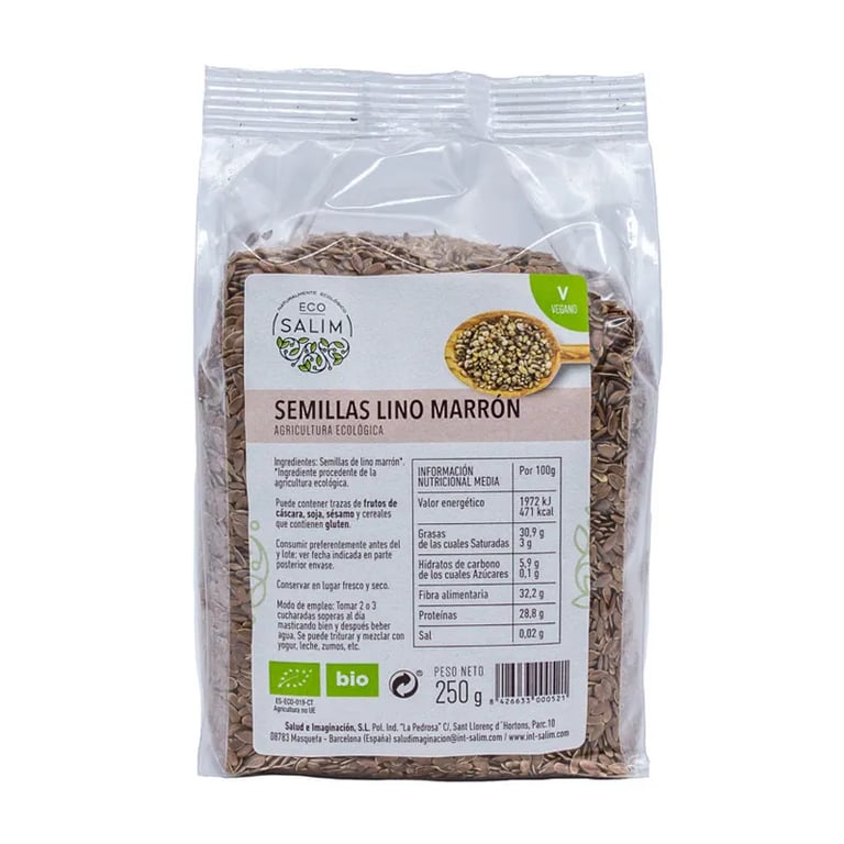 Braune Leinsamen Eco