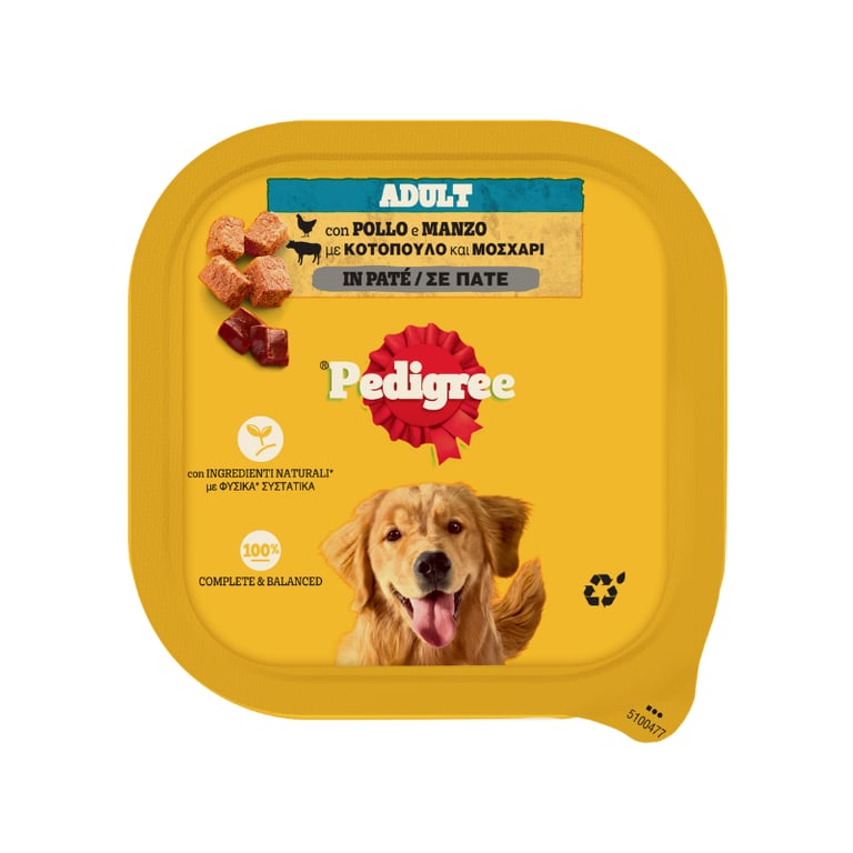 Barquette Adulte Agneau Poulet