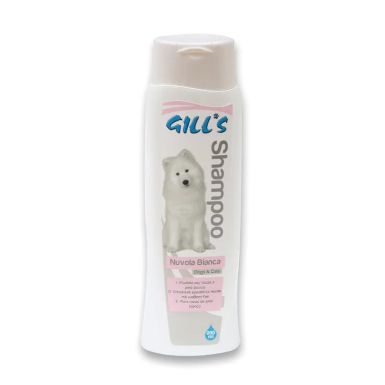 Champú Razas Pelo Blanco Perro Y Gato