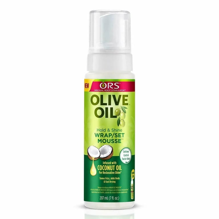 Olive Oil Mousse Hold & Shine