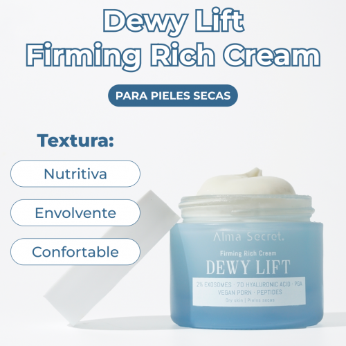 Dewy Lift Firming Cream Rich con Exosomas - imagen 4 de 14