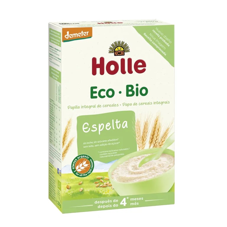 Papilla Integral Espelta 4 Meses Bio