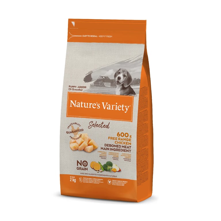 Selected Dog Puppy Junior Free Range Chicken