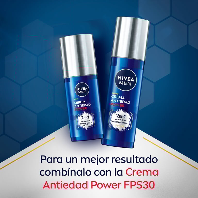 Men Power 2-in-1 Anti-Aging Anti-Flecken Serum 30 ml von Nivea