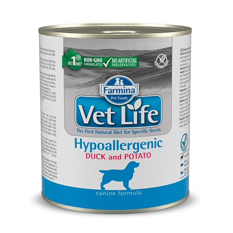 Vet Life Hypoallergenic Ente Kartoffel