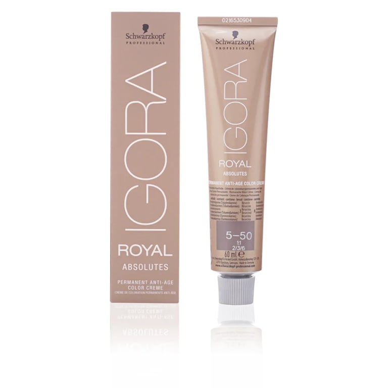 IGORA ROYAL ABSOLUTES 5-50 CASTAÑO CLARO DORADO NATURAL