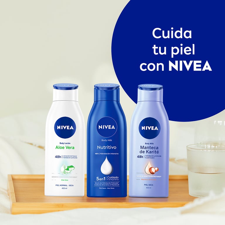Triple Accion Smooth Body Milk 400 ml de Nivea