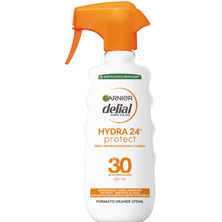 Hydra 24 Protect Lait Protecteur Visage Et Corps SPF30+ 270 ml