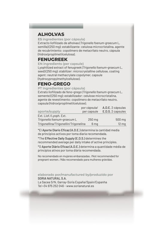 Fenugrec 690 mg - imagen 5 de 10