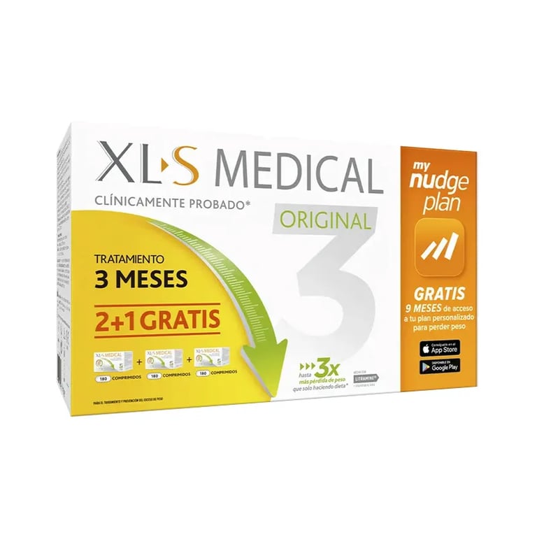 X-ls Medical Original Nudge Pack 3 Meses