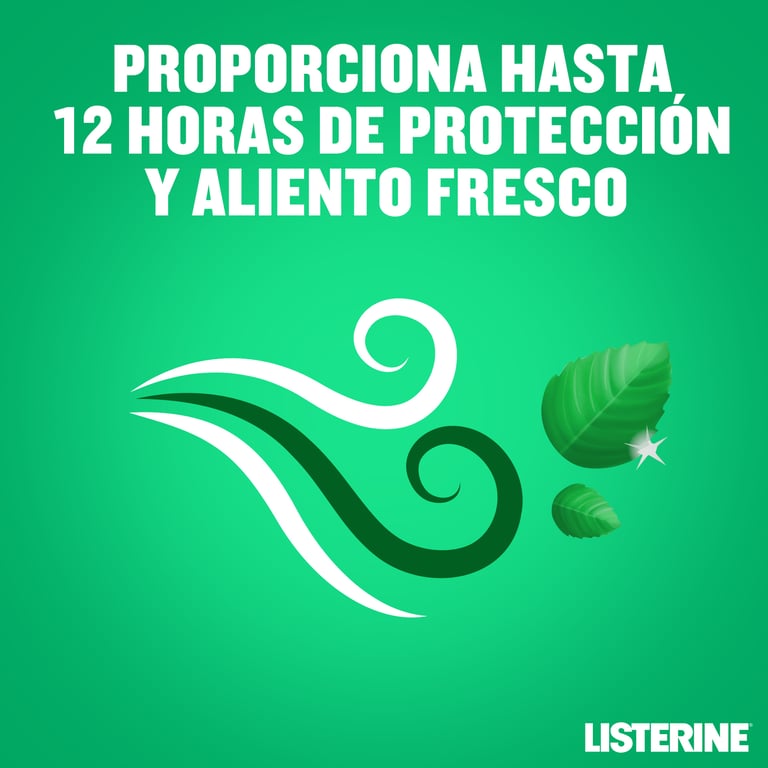 Listerine Sans Alcool Menthol Goût Léger 500 ml de Listerine