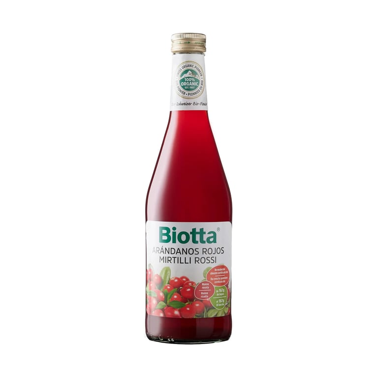 Biotta Jugo De Arándanos Rojos Bio