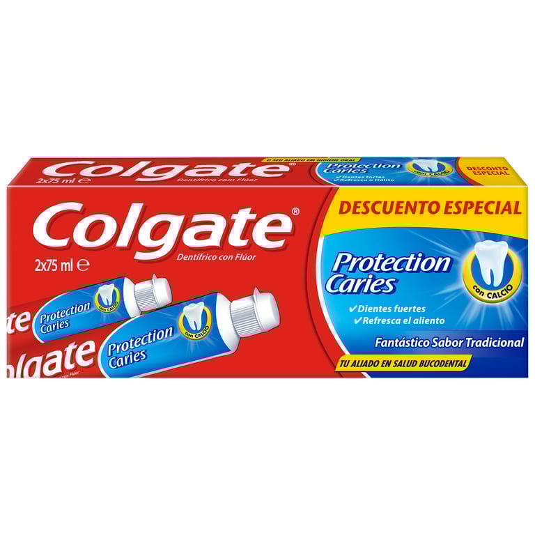 Maximum Cavity Protection Duplo 2 Uds 75 ml de Colgate