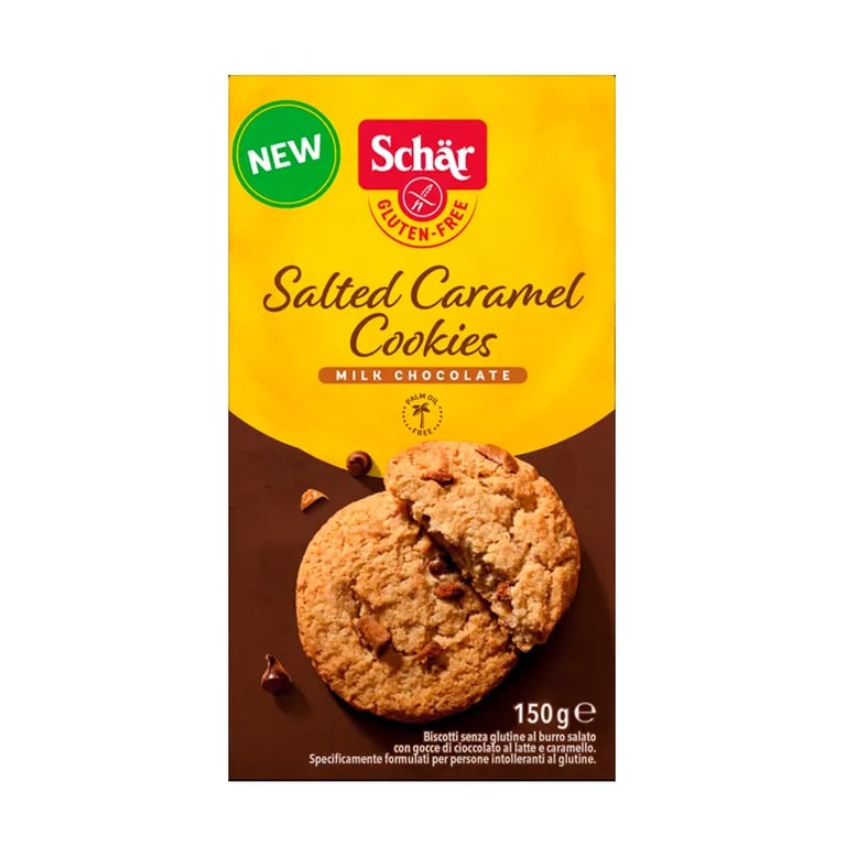 Salted Caramel Cookies Milk Chocolate