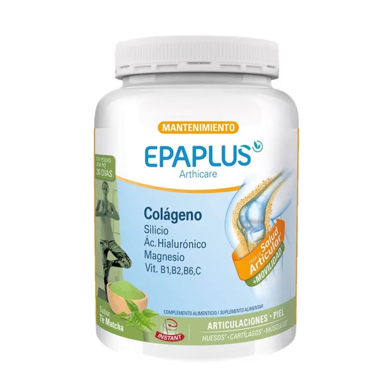 Epaplus Arthicare Mantenimiento Colágeno Sabor Té Matcha