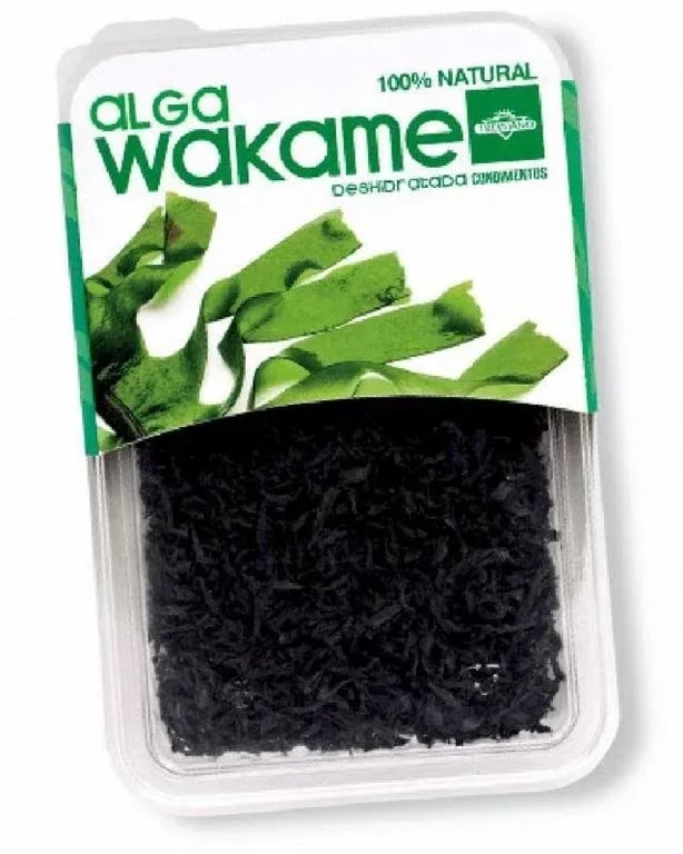 Algas Wakame Sin Gluten Vegan