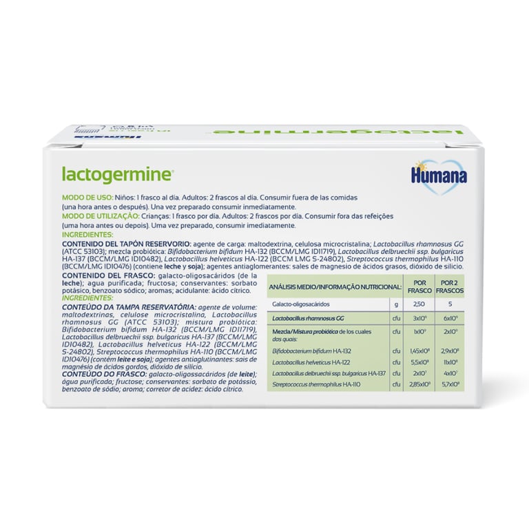 Lactogermine 8 ml 10 Frascos da Humana