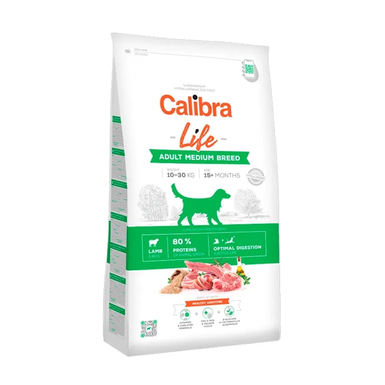 Life Dog Adult Medium Breed Agnello