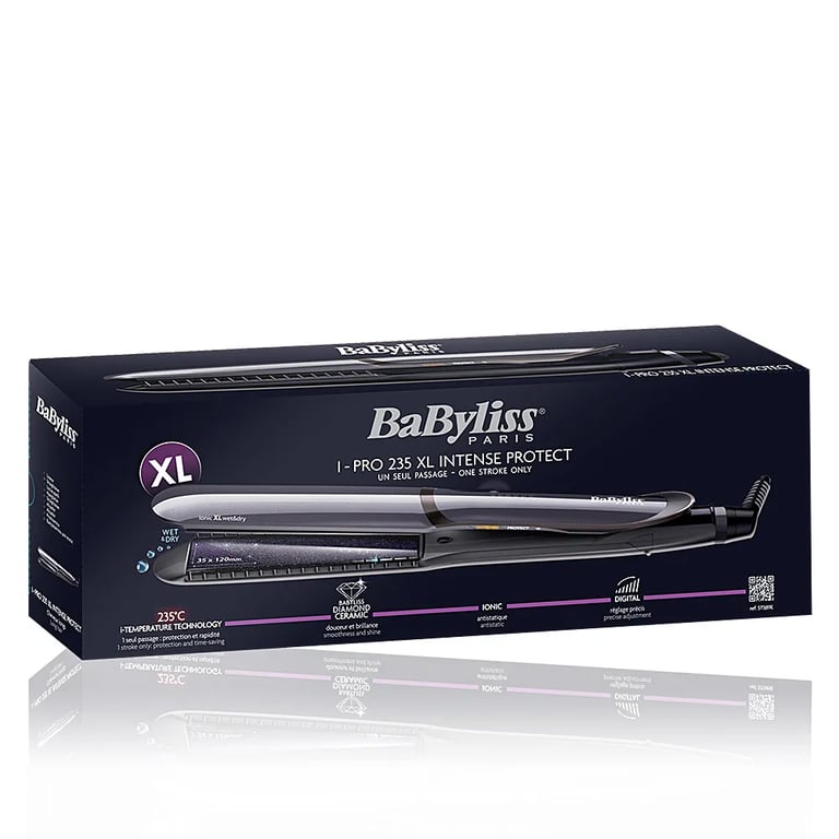 Piastra per Capelli Diamond agli Ioni St389E Ipro 235º