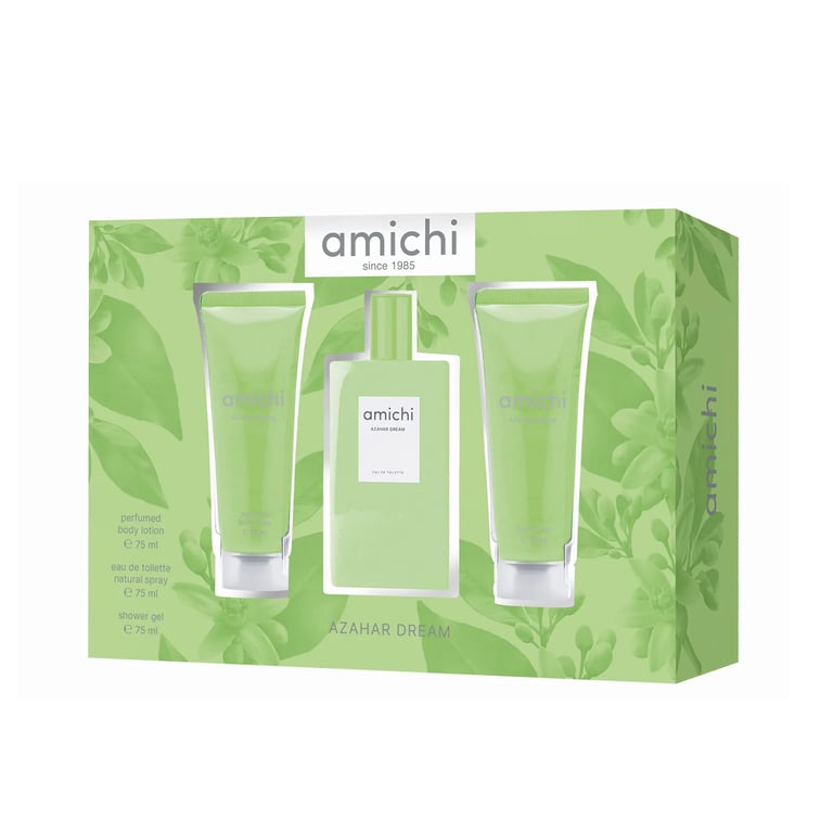 Azahar Dream EDT 75 ml + Gel de Ducha 75 ml + Body Lotion 75 ml