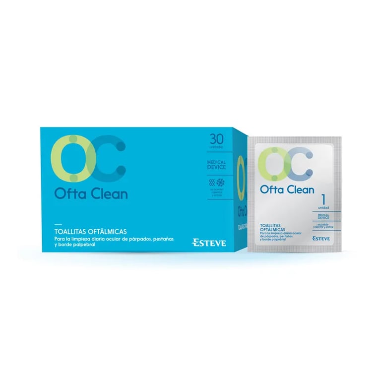 OFTACLEAN TOALLITAS OFTÁLMICAS