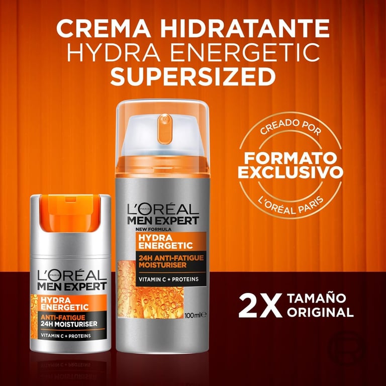 Men Expert Hydra Energetic Creme Antifadiga 24H 100 ml da L'Oreal Paris