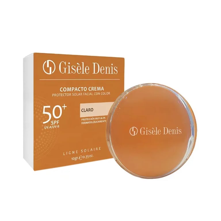 Compacto Crema Protector Solar Facial #Claro-Medio SPF50+