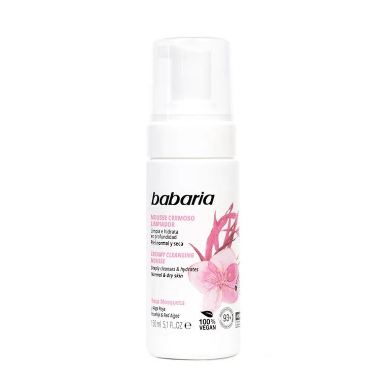 Mousse Cremoso Limpiador Rosa Mosqueta