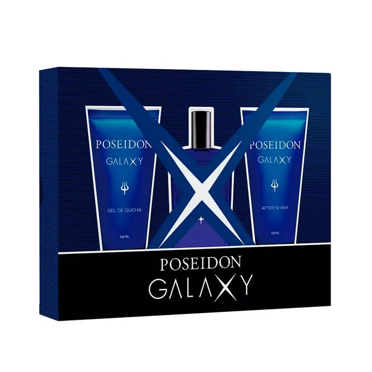 Poseidon Galaxy EDT 150 ml + Aftershave 150 ml + Gel Doccia 150 ml
