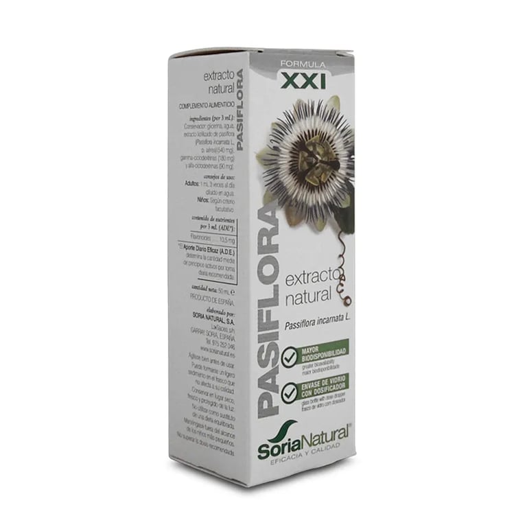 EXTRACTO NATURAL DE PASIFLORA XXI