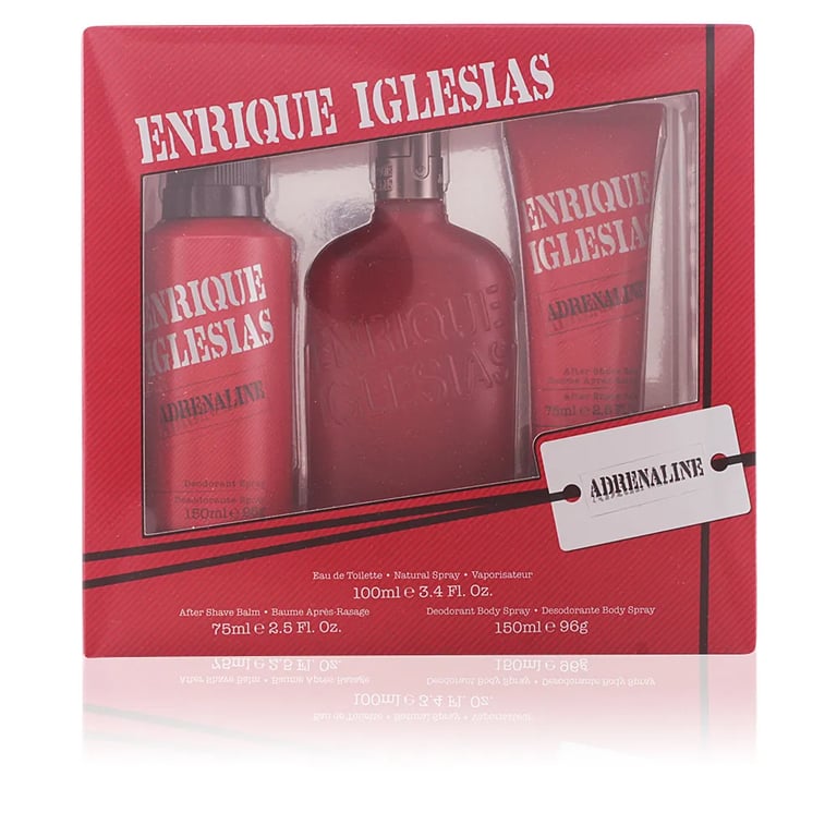 Enrique Iglesias Adrenaline Coffret 3 Pcs