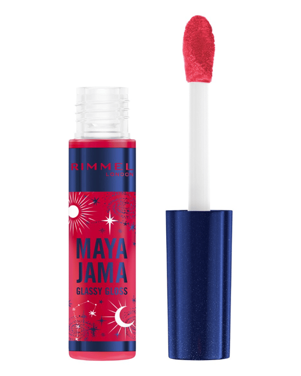 Maya Jama Glassy Gloss #350 Fire de Rimmel London