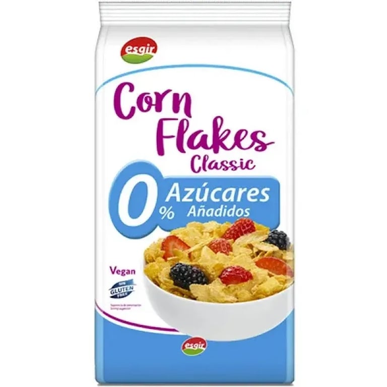 Corn Flakes Sin Gluten Sin Azúcar