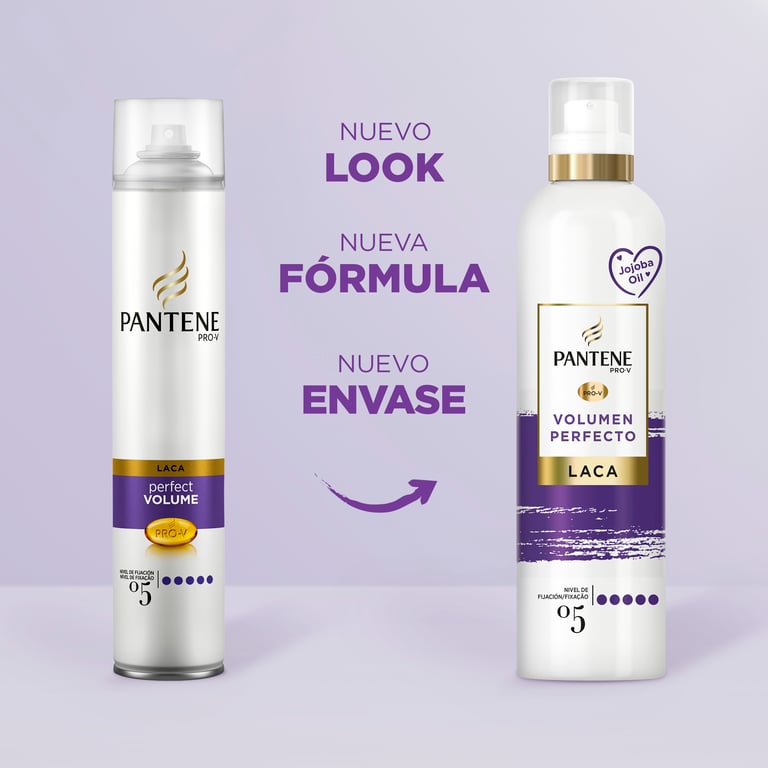 Pro-V Laque Volume Parfait Niveau 05 370 ml de Pantene