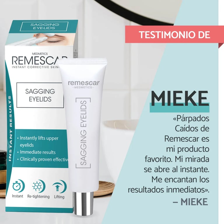 Crema Para Párpados Caídos Vegetal 8 ml de Remescar - imagen 4 de 8