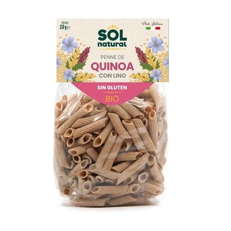 Macaronis de Quinoa et Lin Sans Gluten Bio