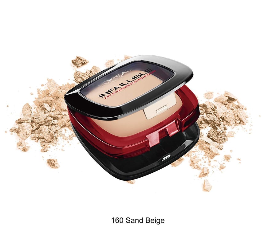 Infaillible 24H Fresh Wear Foundation Compact #160 di L'Oreal Paris