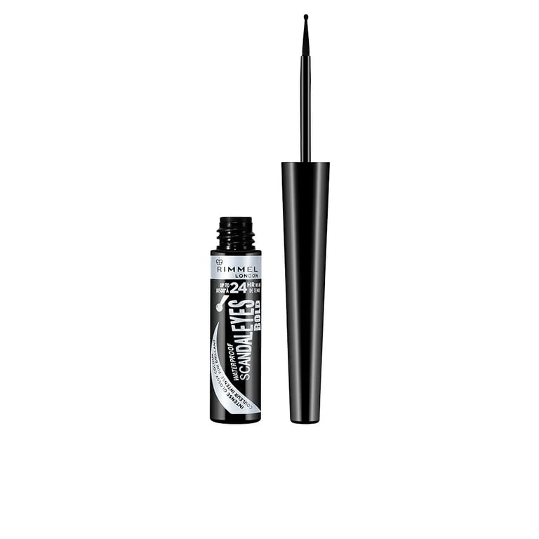 SCANDALEYES BOLD LIQUID EYE LINER #001 -BLACK