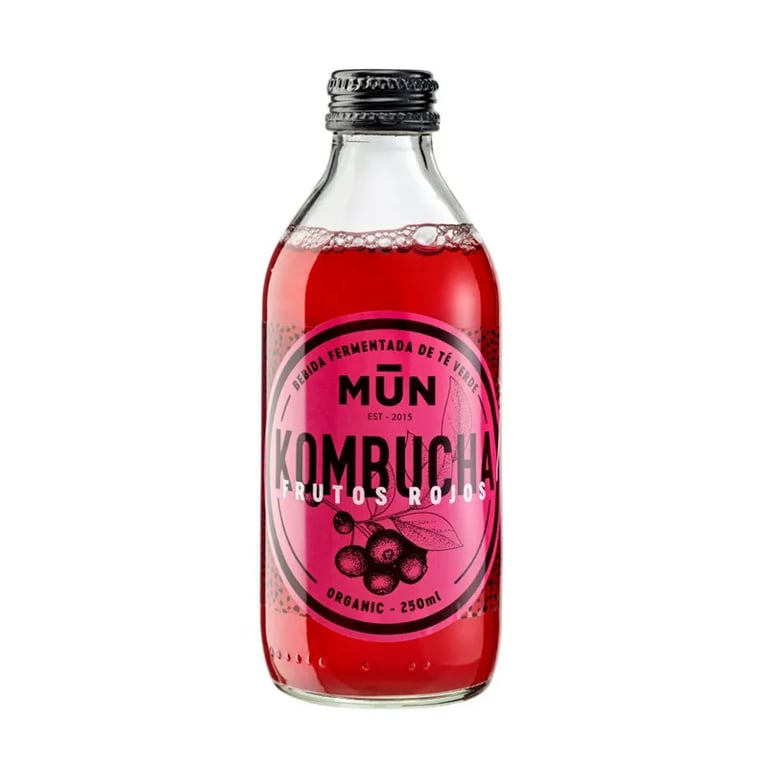 Kombucha Frutos Rojos