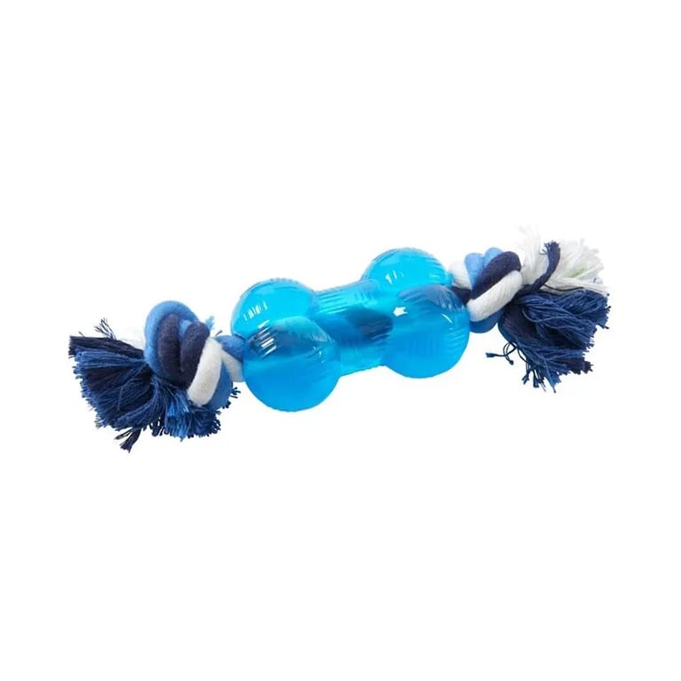 Hundespielzeug Knochen Strong Mit Seil XS 20 cm