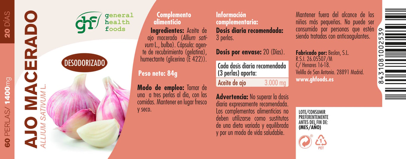 Ail Macéré 1400 mg - imagen 9 de 9