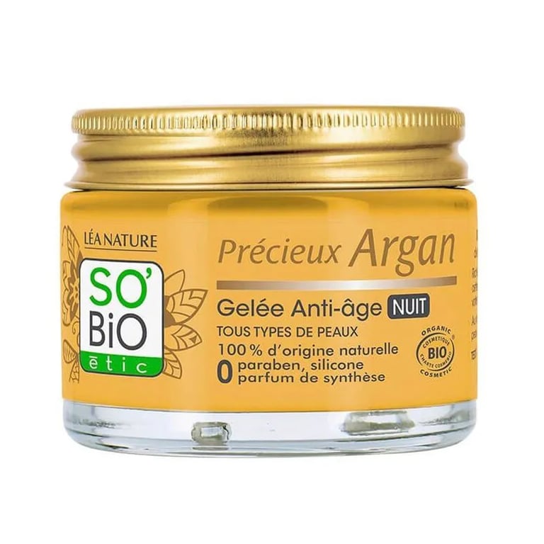 Gel Notturno Anti-Età Argan Bio