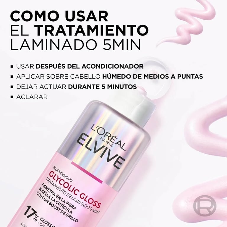Laminierbehandlung 5 Min Glycolic Gloss 200 ml von Elvive
