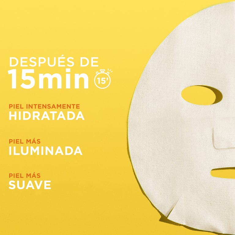 Skinactive Vitamina C Tissue Mask di Garnier - imagen 7 de 15