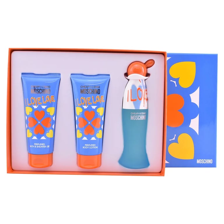 Cheap And Chic I Love Love Set EDT Pack 3 St 50ml