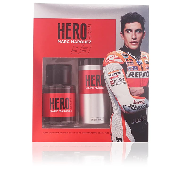 Hero Marc Marquez Lote EDT 100 ml + Deo vapo 100 ml
